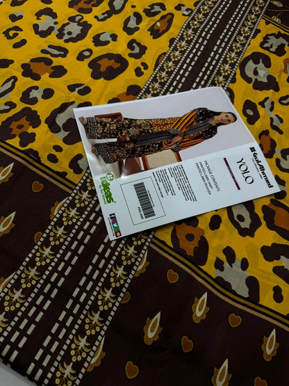 GUL-AHMAD YOLO TWO PC CO-ORD SET