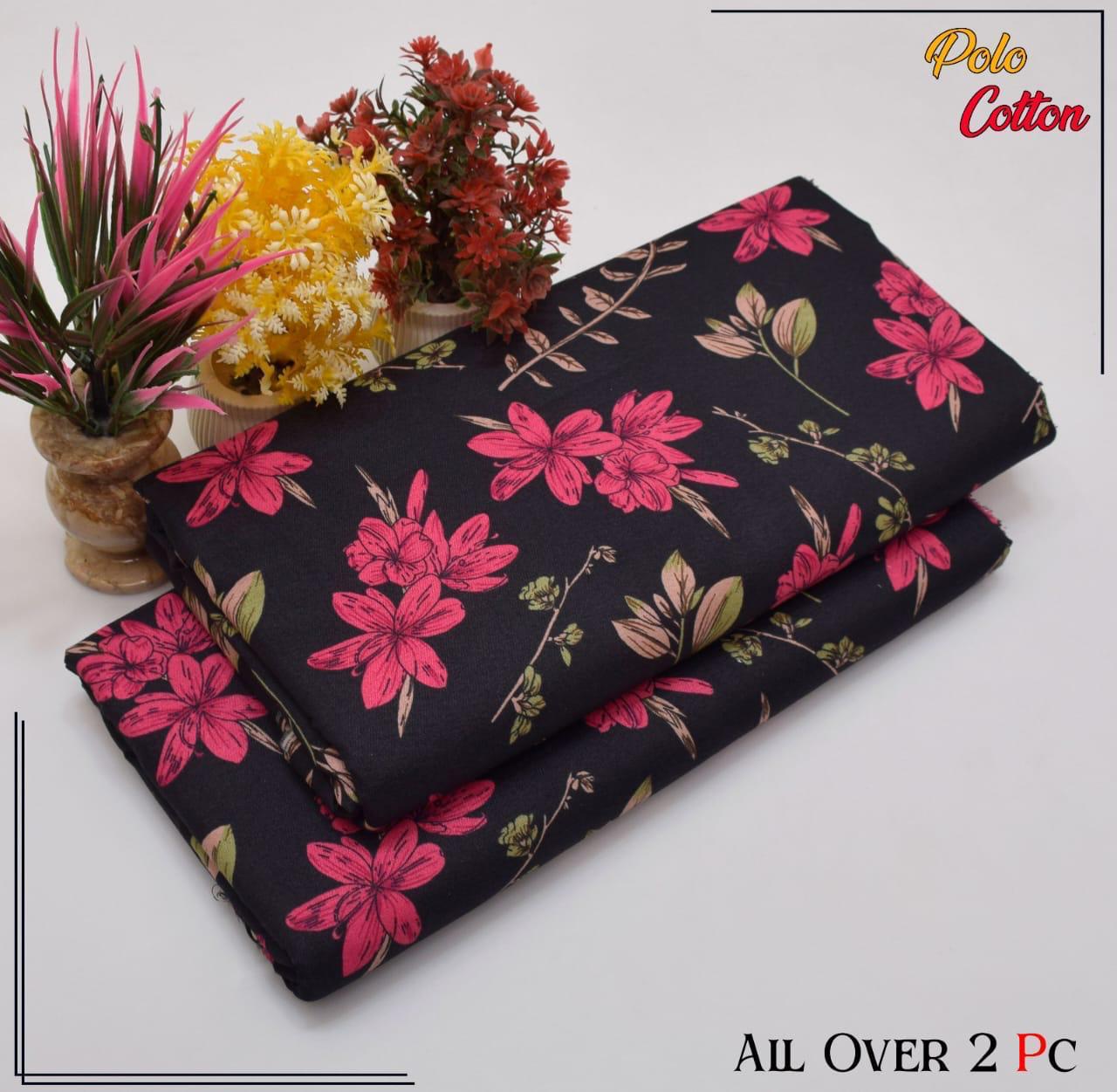 Floral Prints New Arrival,Summer Collection 2026, 2pc,Front Full Digital Printed Shirt*