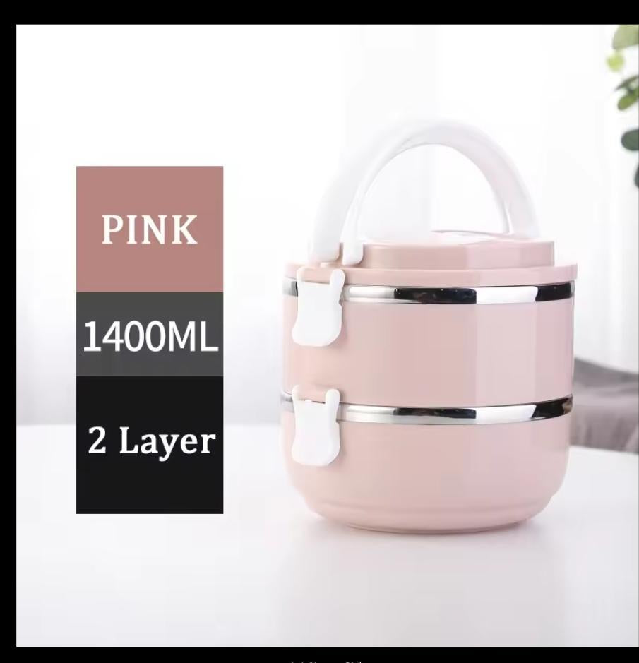 Compact & stylish Stainless steel lunch box