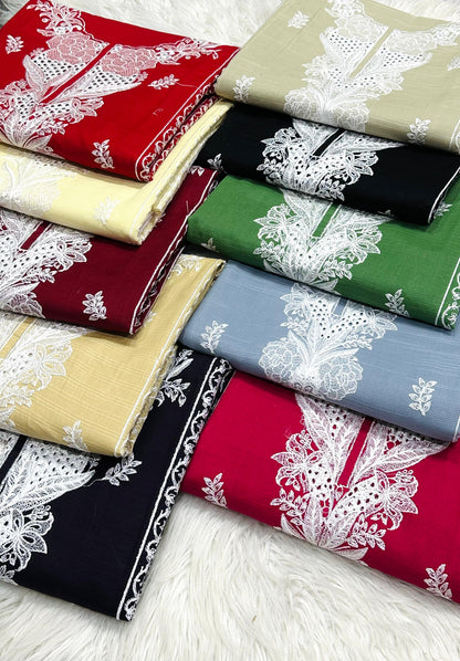 Breeza embroidered heavy boring ,10 colors