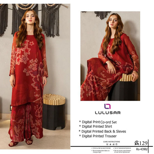 Lulusar co-ord,quality lawn 90/88, 6 colors