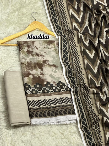 Ladies winter Khaddar dress