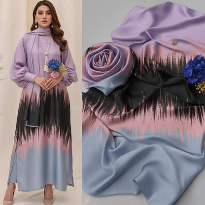 Lulusar, Tie & die digital printed 16 colour and design
