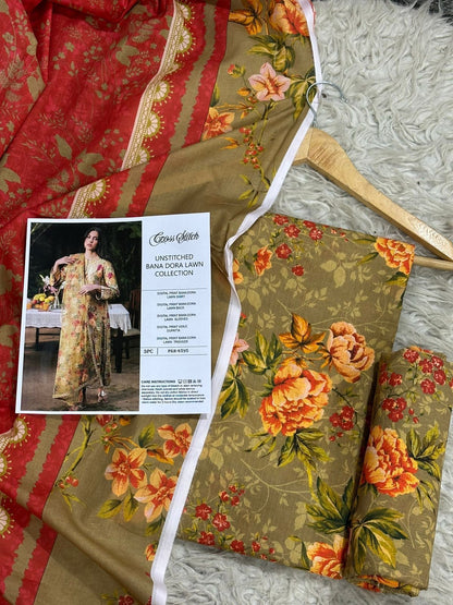 100% ORIGINAL AIRJET BANA DORA LAWN COLLECTION 2026*