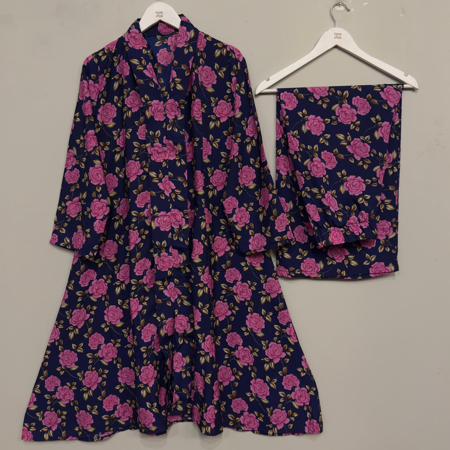 Women's Long Shirt 2pc Suit