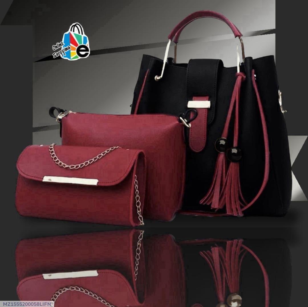 Women hand bag set