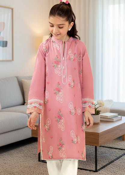 Lawn printed  shirt & trouser  6-12 years