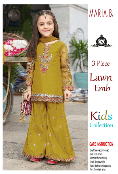 Maria B Summer collection 3pc Lawn fine quality