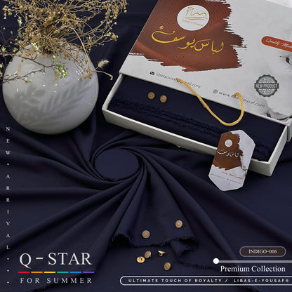 Libas-E-Yousaf, Q-Star, durable softness, & luxurious feel dress