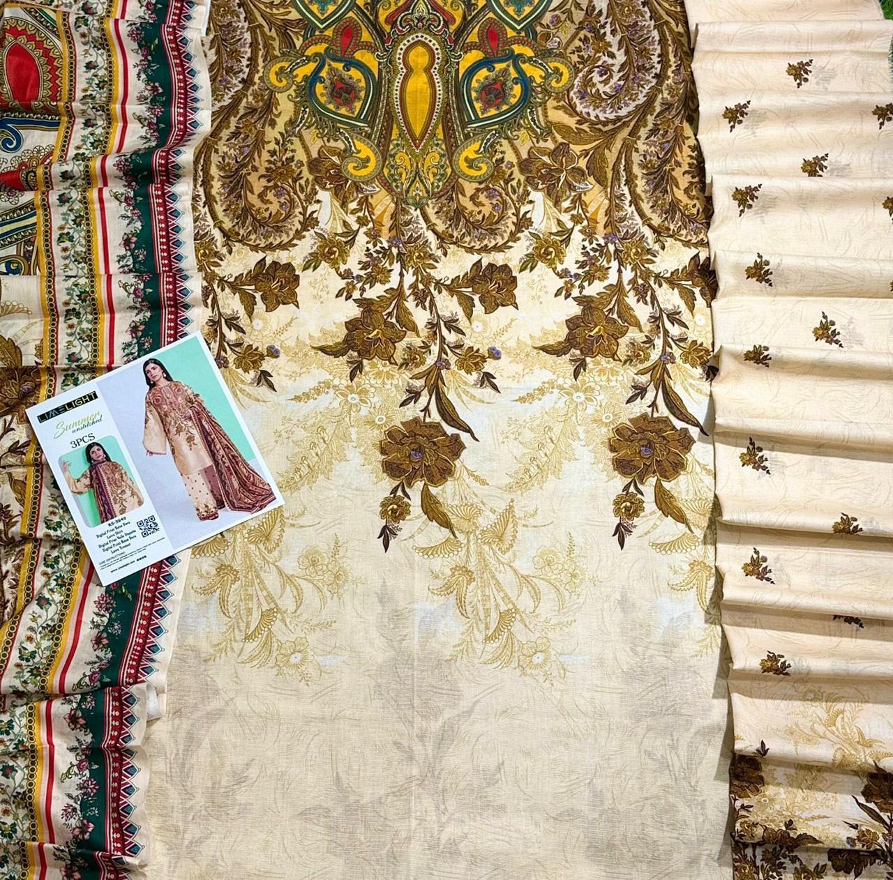 Limelight Banadora printed lawn shirt, trouser & dupatta