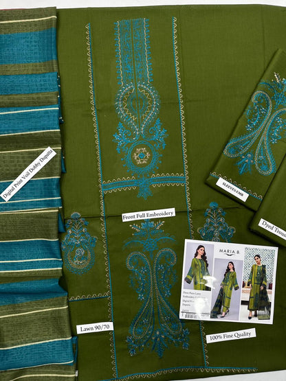 Maria B* *Lawn* Fabrics 3pc!!
💯 Guaranteed stuff