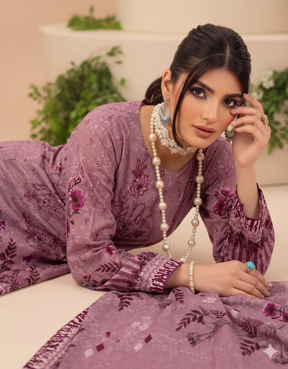MARIA.B digital printed and Front head embroidered Lawn, new arrival