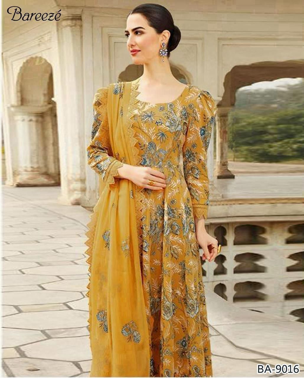 Breezè, Ladies winter collection Embroidered 9 colors