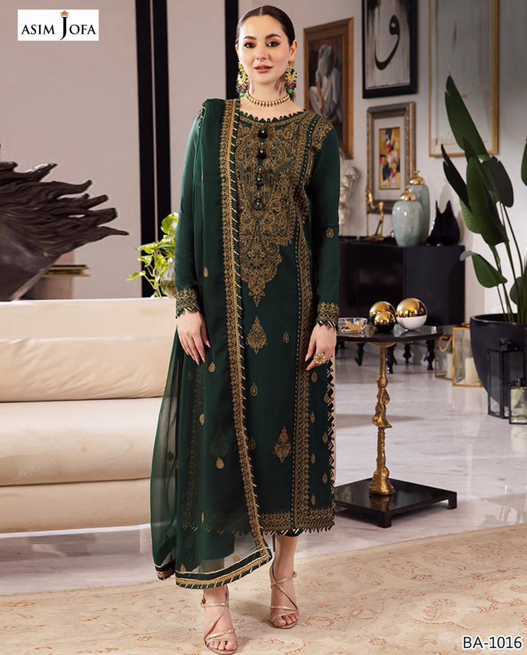 Breezè, Ladies winter collection Embroidered 9 colors