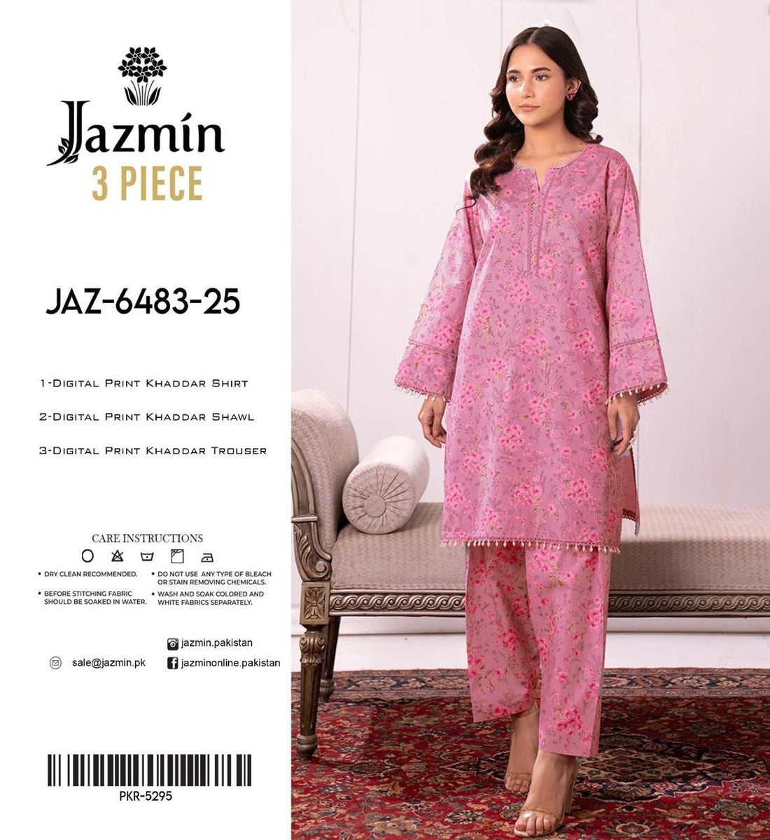 Ladies winter Khaddar dress