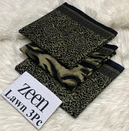 Zeen LAWN 3PC ⁠PRINTED LAWN* SHIRT & DUPATA, 50 colours and designs