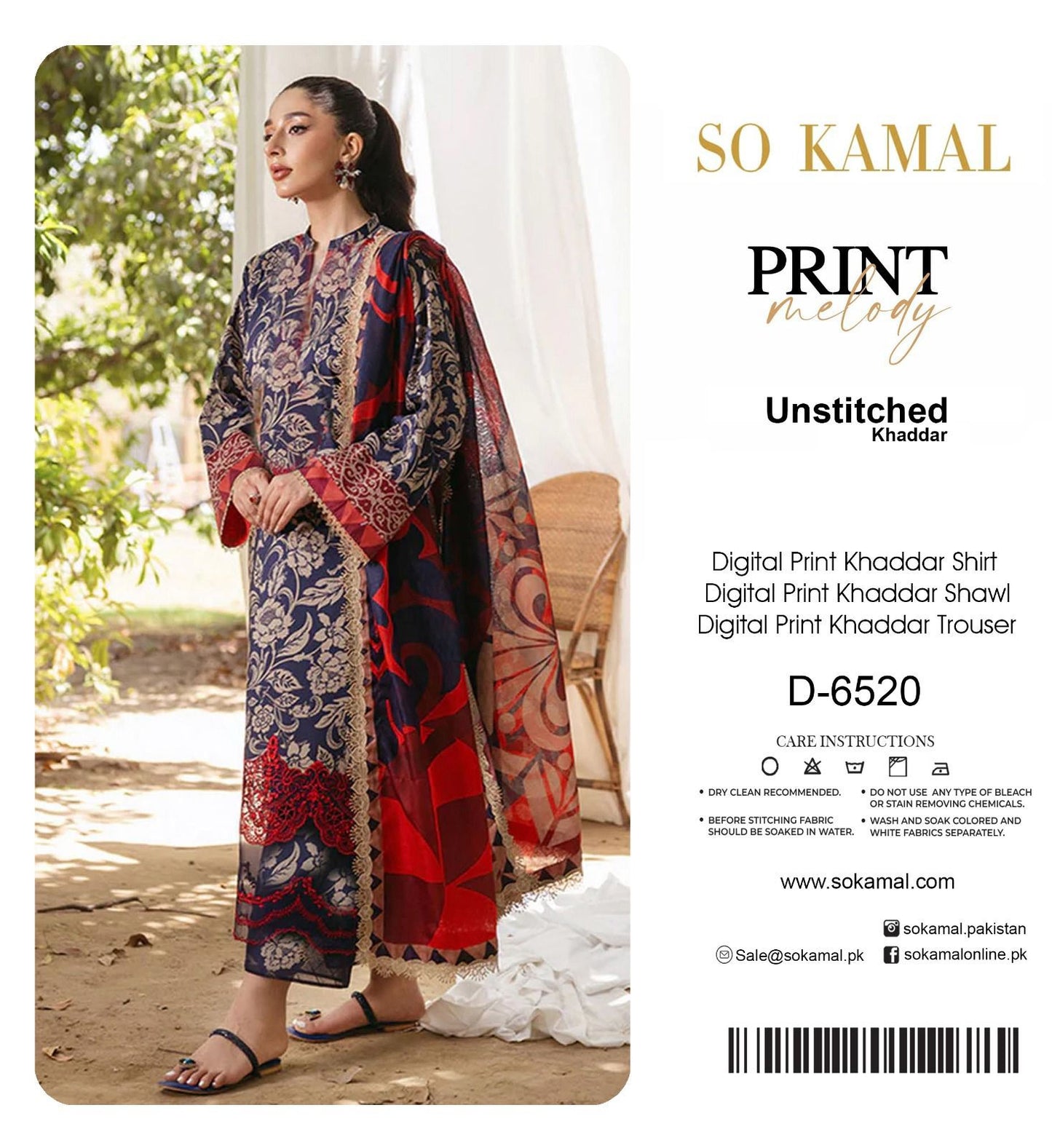 Winter unstitched branded khaddar 2025-26*