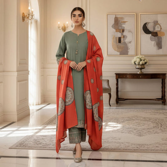 URGE,AIR JET 90/70 LAWN EMBROIDERED COLLECTION
