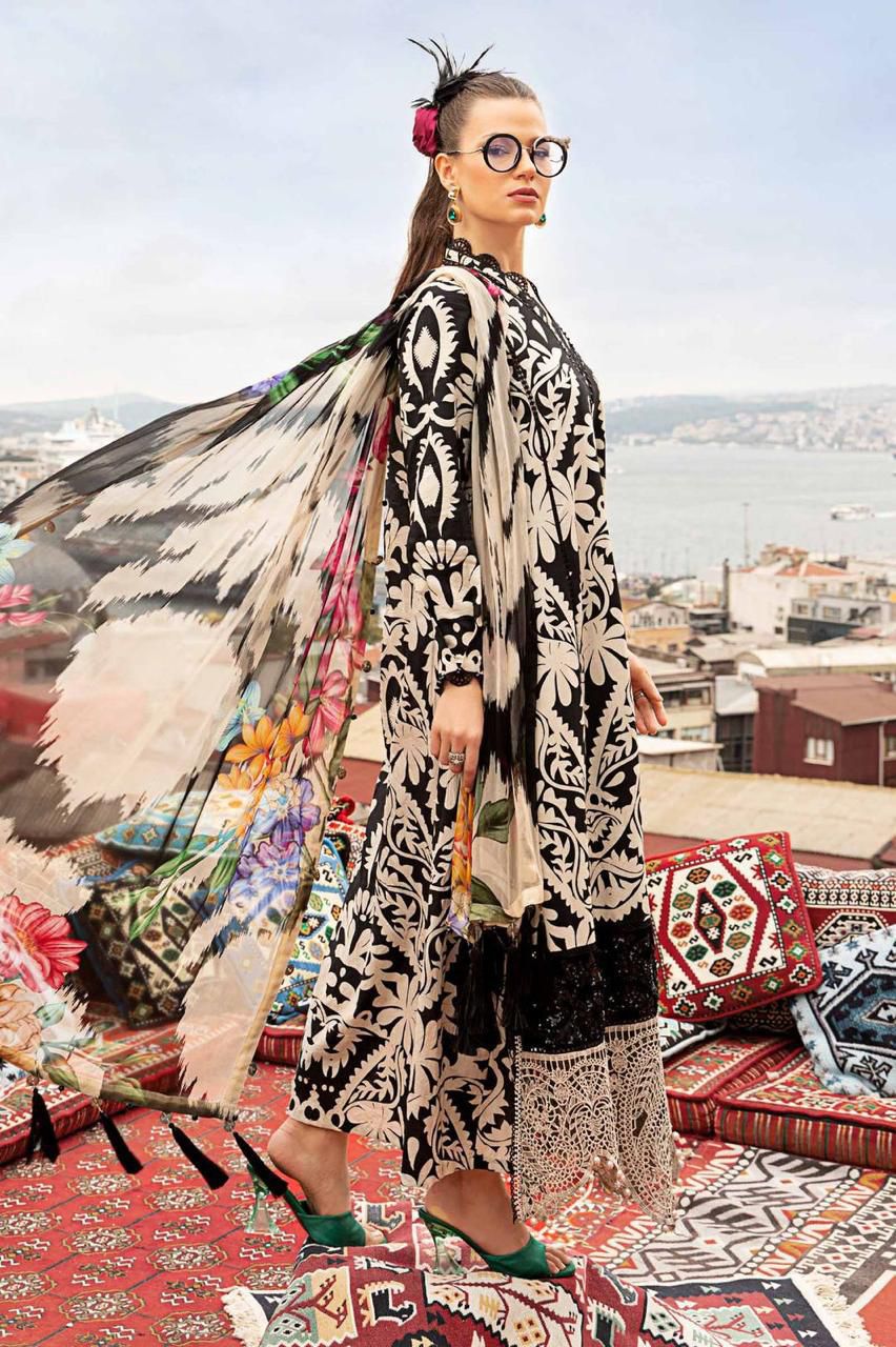 Lawn collection 2026*Baroque
03 PCS unstitched* printed lawn90/70*