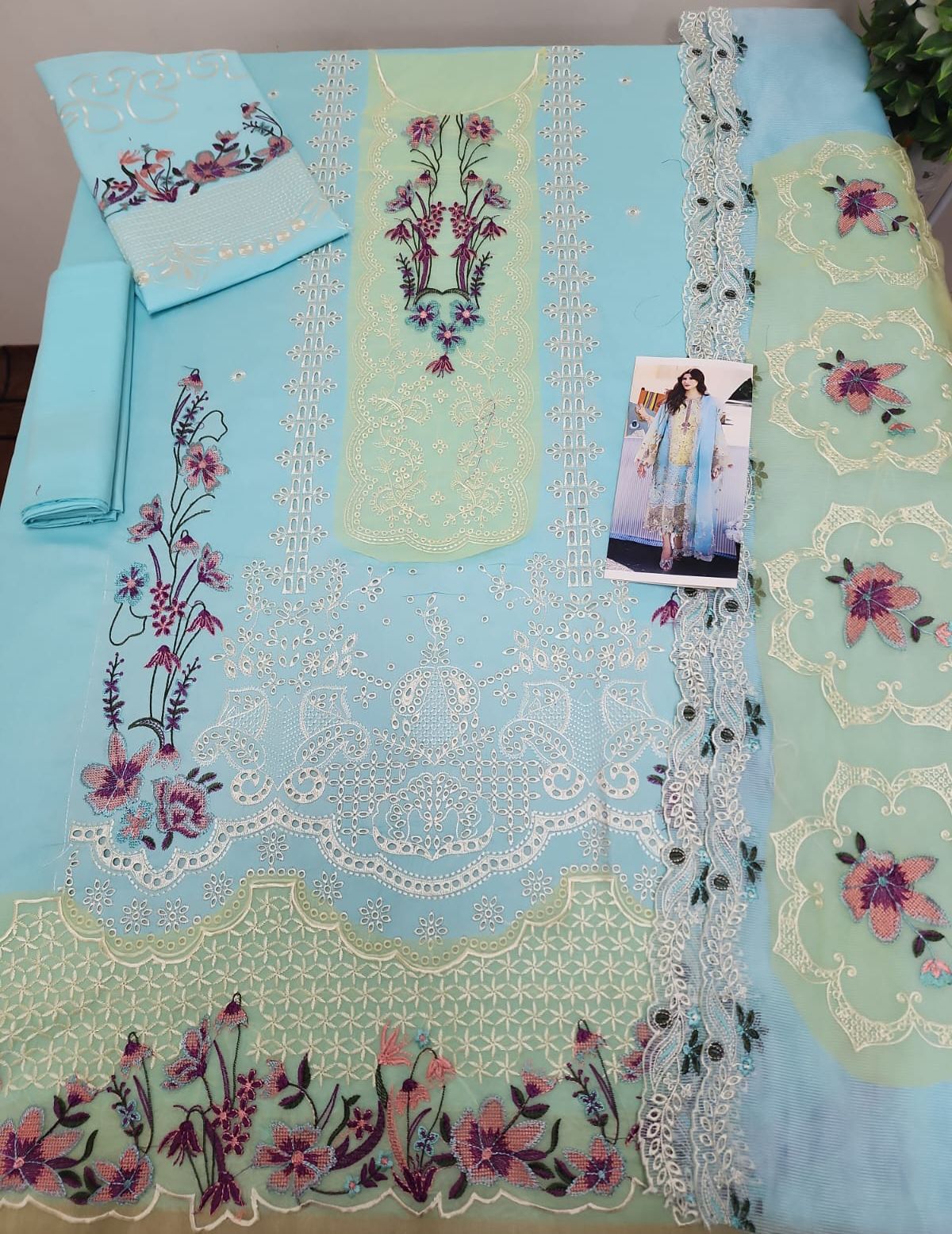 Airjet  lawn festival dress