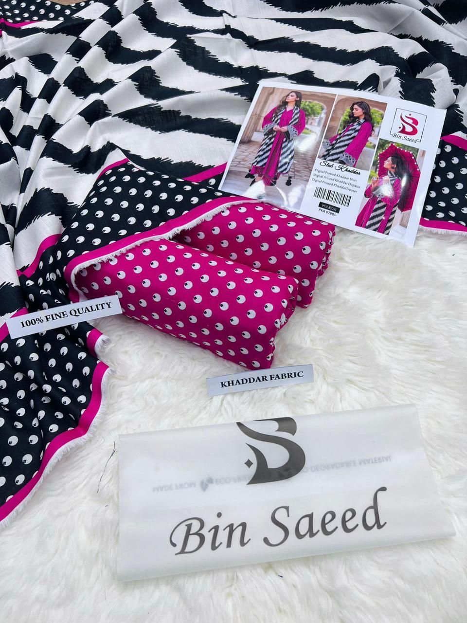 Stock clearance,at 50% discount, Bin Saeed/Baroque/ Iznik Premium,  Khadder