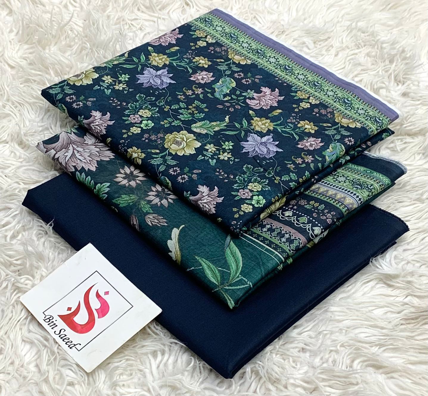 Bin Saeed Lawn 13 colors