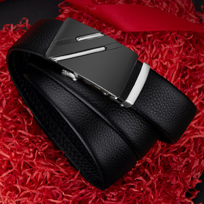 Buckle leather for mens, young, cowhide end