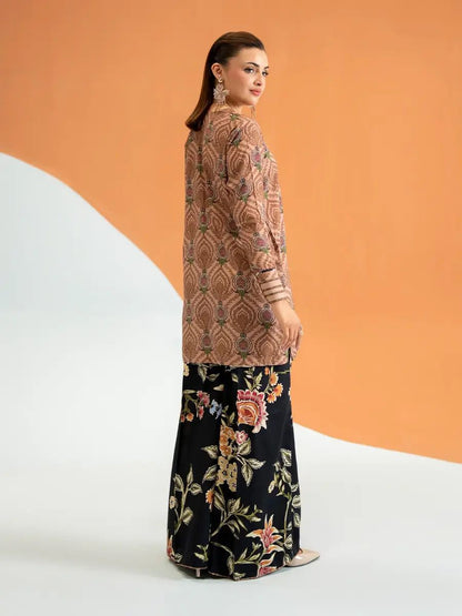 Gul- Ahmed, 02 PCS, printed UnStitched dress, Lawn90’88