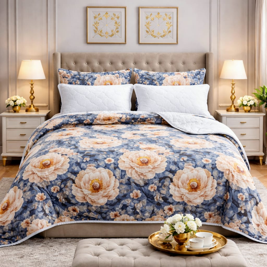 Comforter Sets, pure cotton 6 pcs