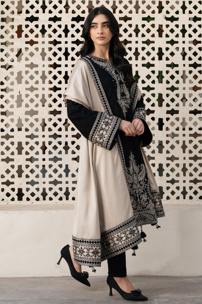Women's embroidered unstitched dress Batik
