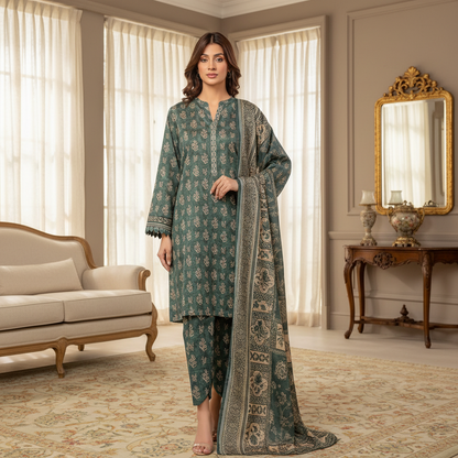 Sapphire Digital Lawn 3-Pieces Collection*
