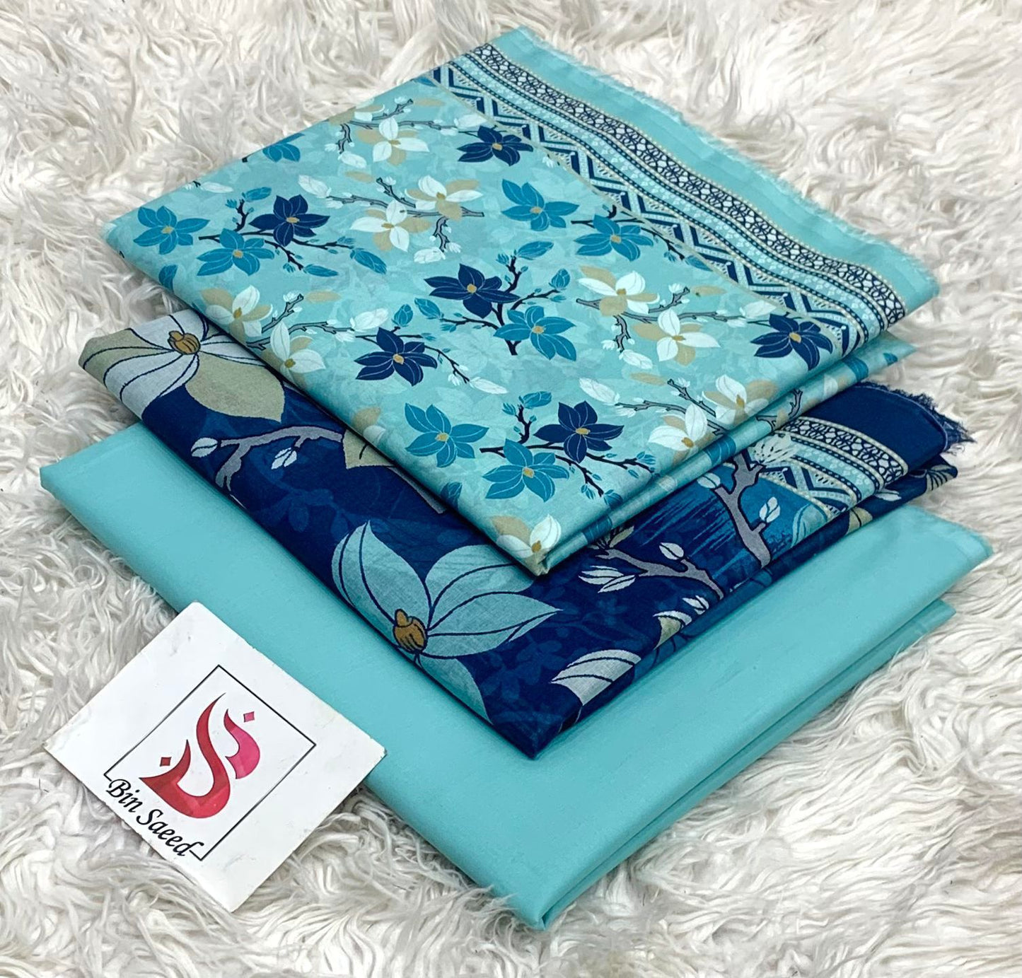 Bin Saeed Lawn 13 colors