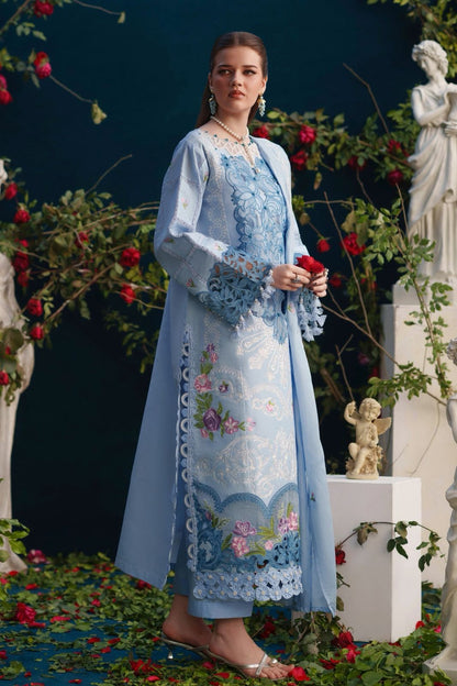 Parishay 6138 Premium lawn embroidered patch