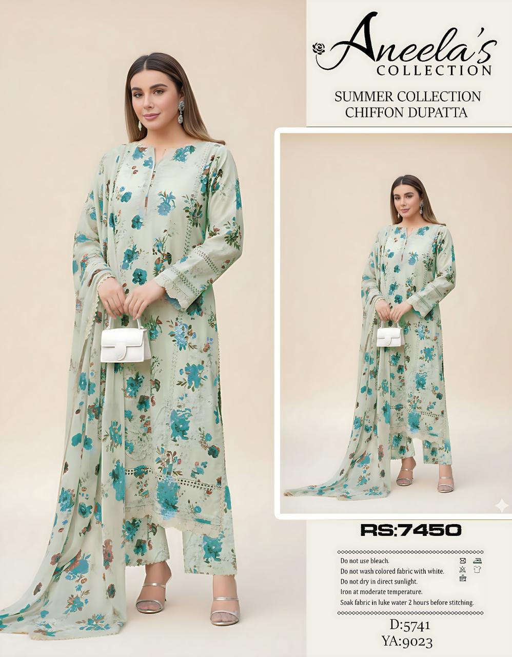 Maria B, Elam, Sabyasachi, wn 3pc 90/70*