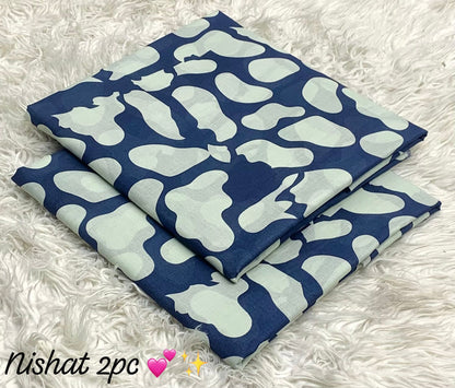 Nishat lawn shirt & trouser 12 colors