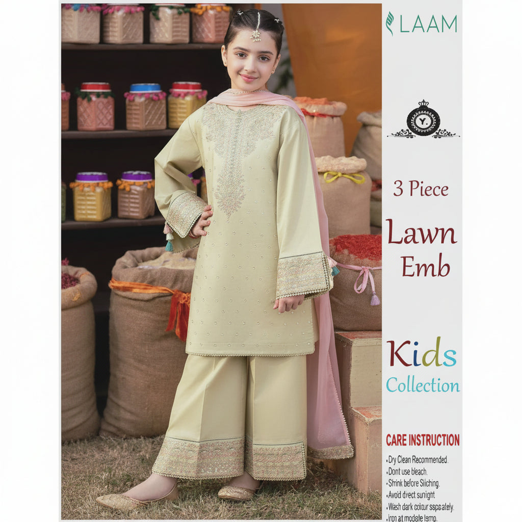 Maria B Summer collection 3pc Lawn fine quality