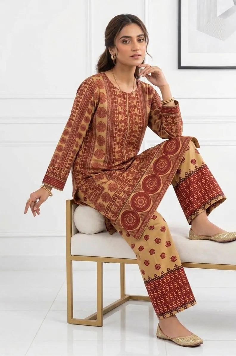 Arabic lawn, printed with