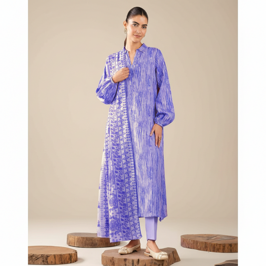 NISHA, by Nishat, Premium Printed Lawn Tana Dora Shirt