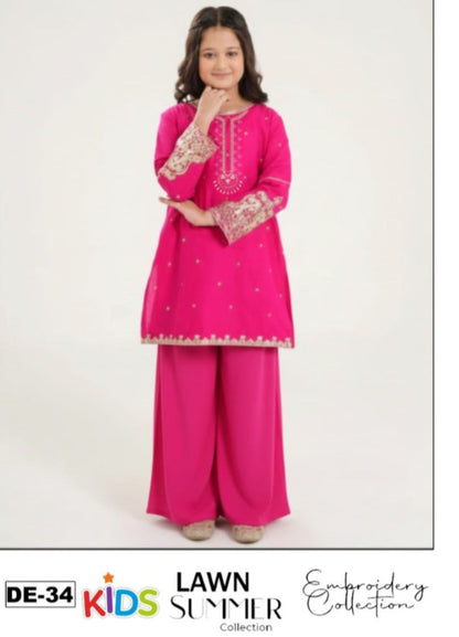 Lawn Eid collection 3pc Kids