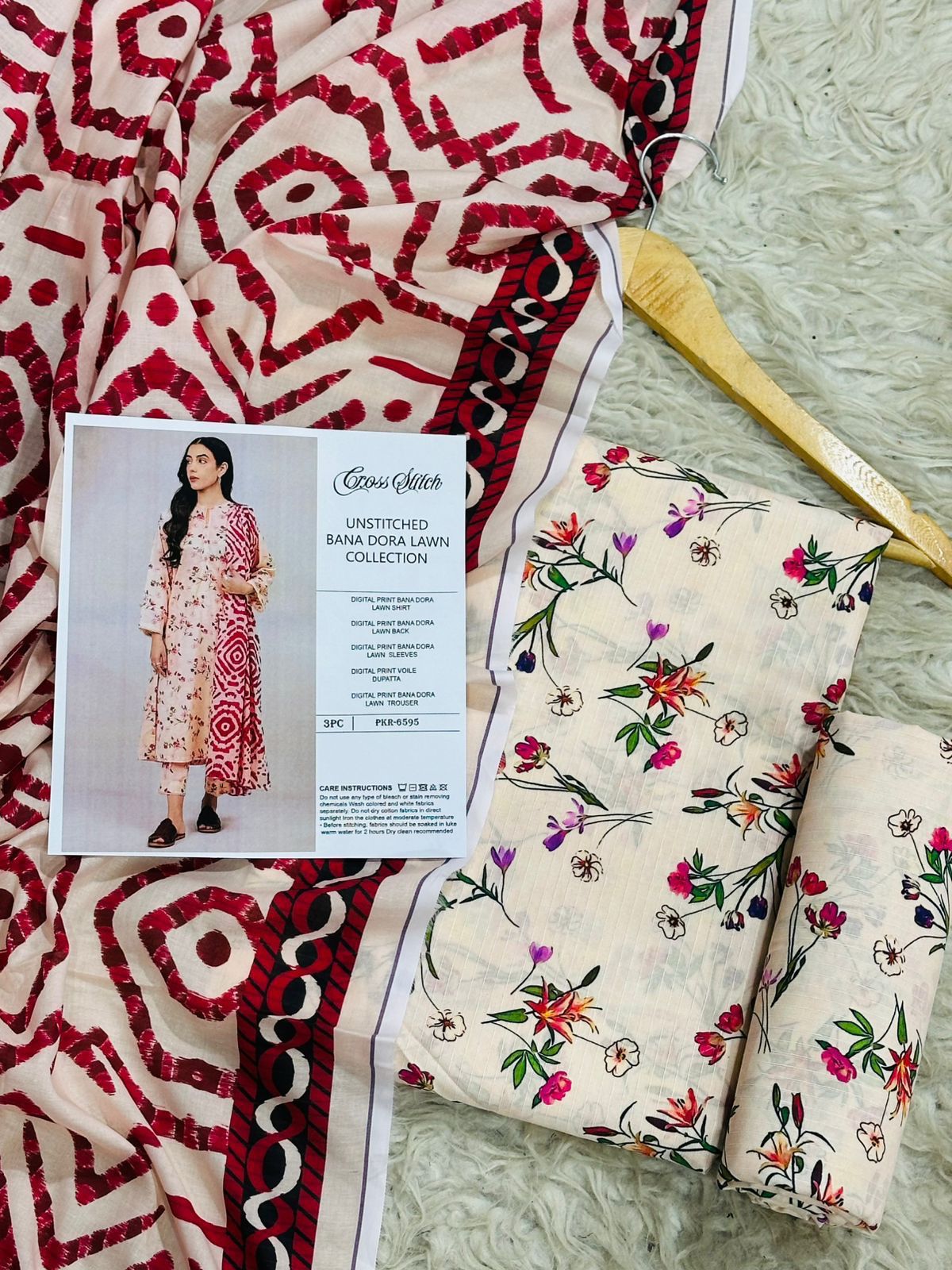 100% ORIGINAL AIRJET BANA DORA LAWN COLLECTION 2026*