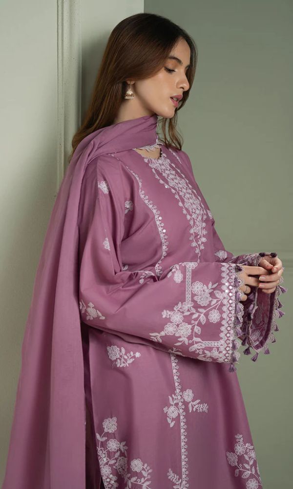 Ladies winter collection UnStitched Embroidered
