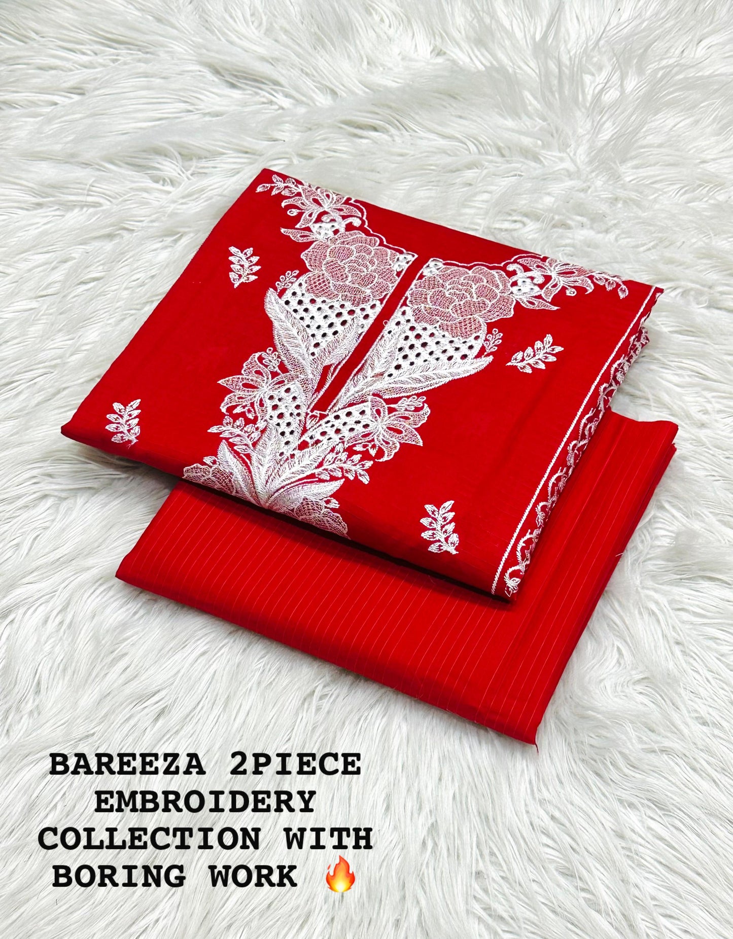 Breeza embroidered heavy boring ,10 colors