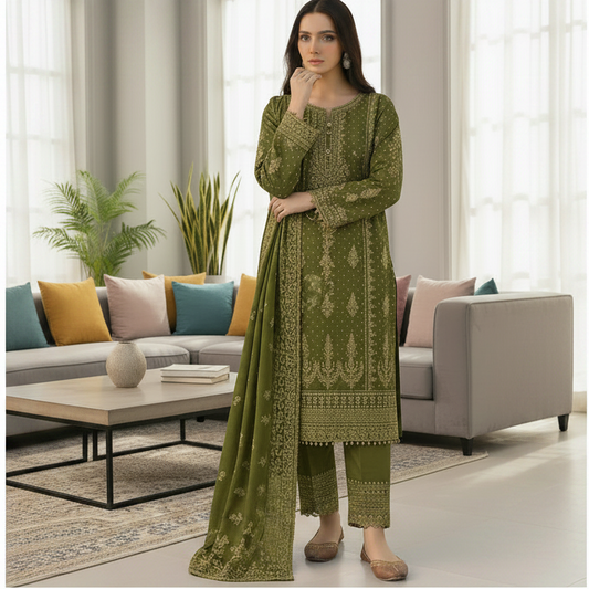 Khaddi pure lawn