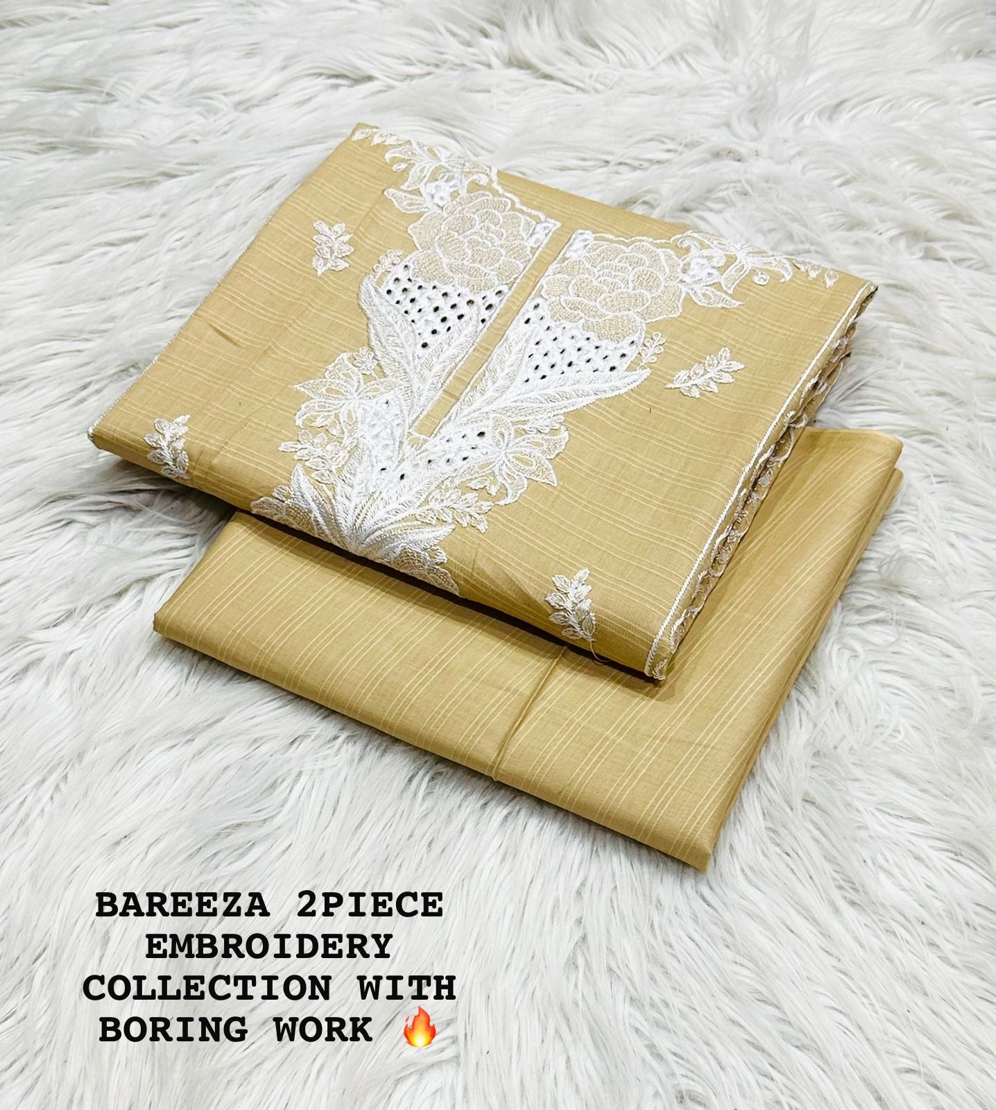 Breeza embroidered heavy boring ,10 colors