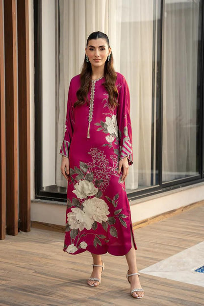 Ladies  shamooz silk beautiful festival dress
