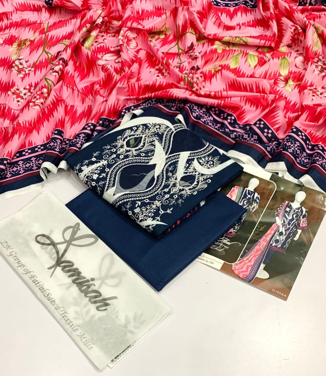 LAWN EMBROIDARY 3PC COLLECTION*