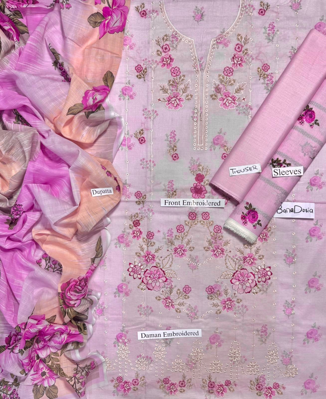 SOBIA NAZIR- Summer Banadora Lawn