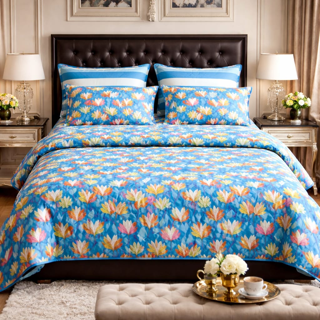 Comforter Sets, pure cotton 6 pcs
