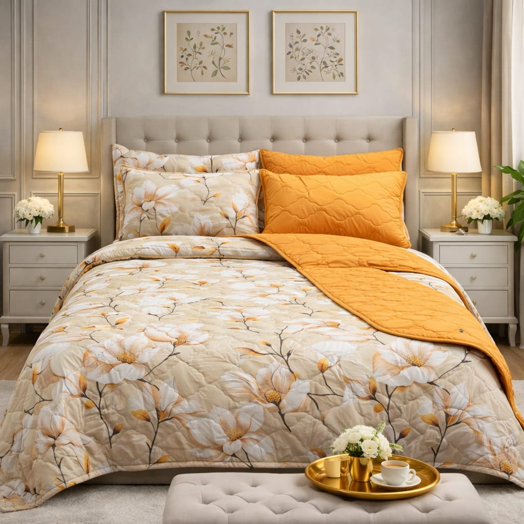 Comforter Sets, pure cotton 6 pcs