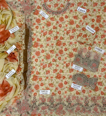 Laam, 3PCS, lawn 90/88*